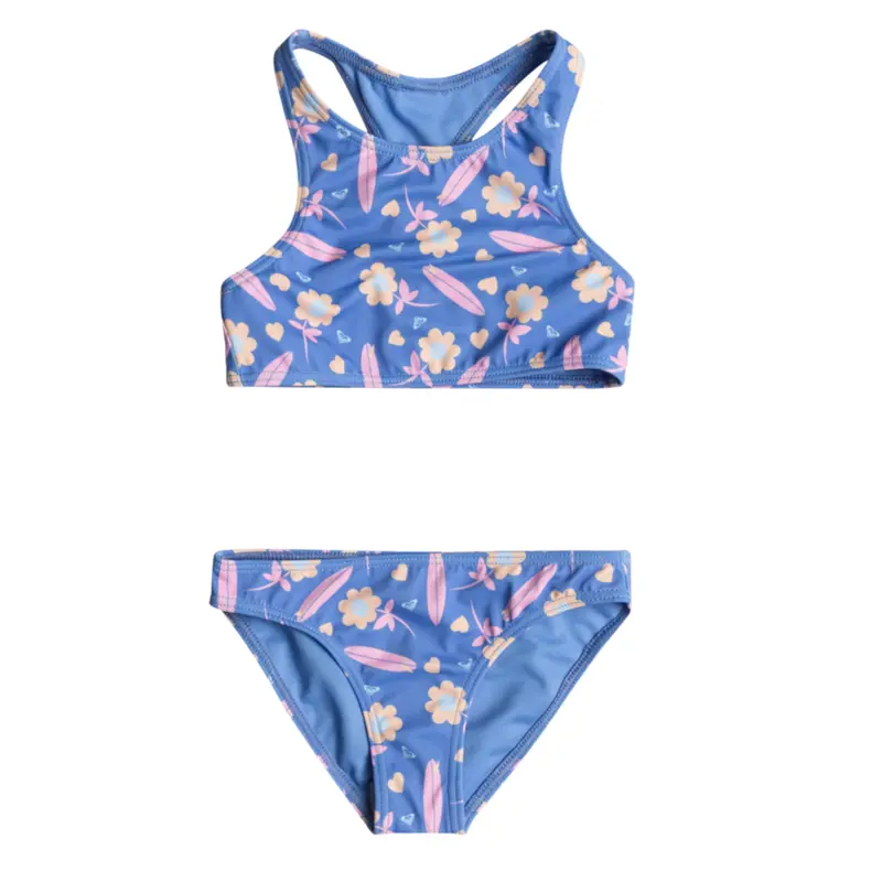 Roxy Lorem Cropped Two-Piece Bikini Set 1