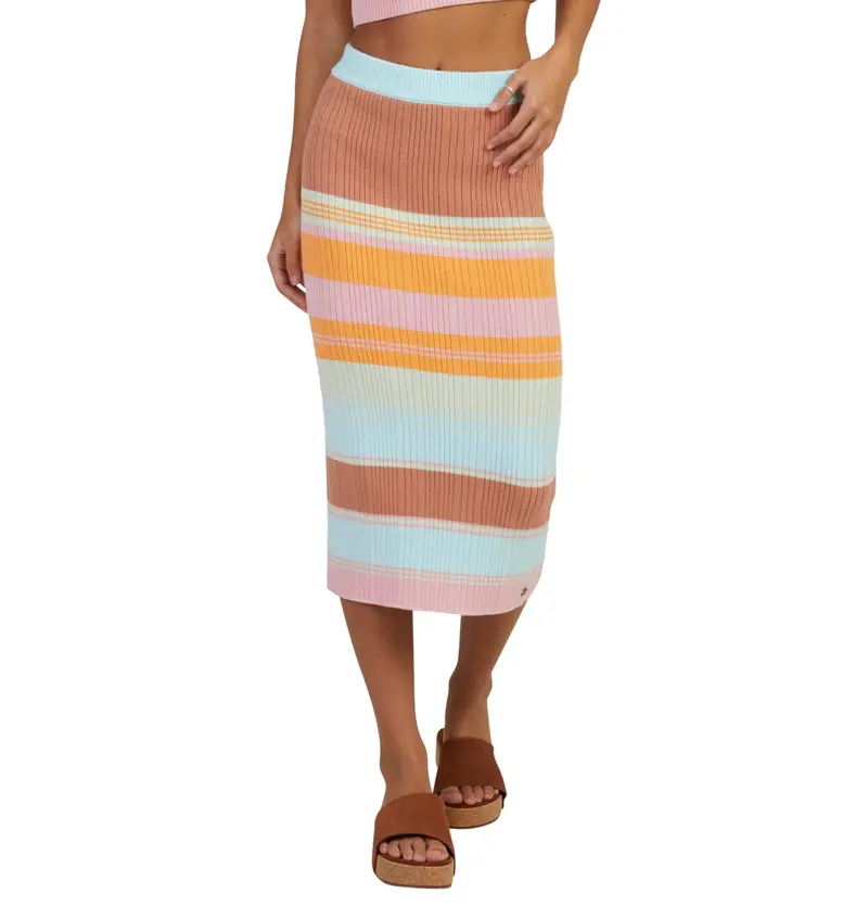Roxy Playa Morning Knit Skirt 1