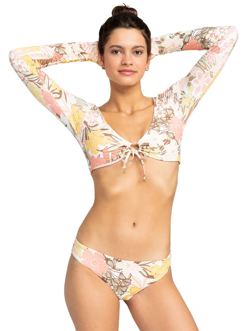 Roxy Playa Paradise Lycra Crop Top 1