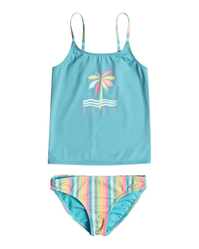 Roxy Rainbow Stripe Tankini Set – Mix-And-Match Swimwear 1