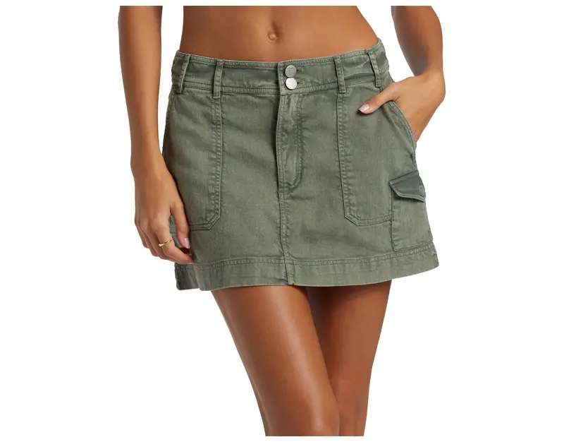 Roxy Roll With It Cargo Mini Skirt 1