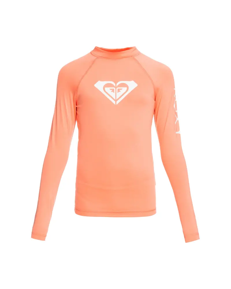 Roxy Whole Hearted Long-Sleeve Lycra Top For Girls 1