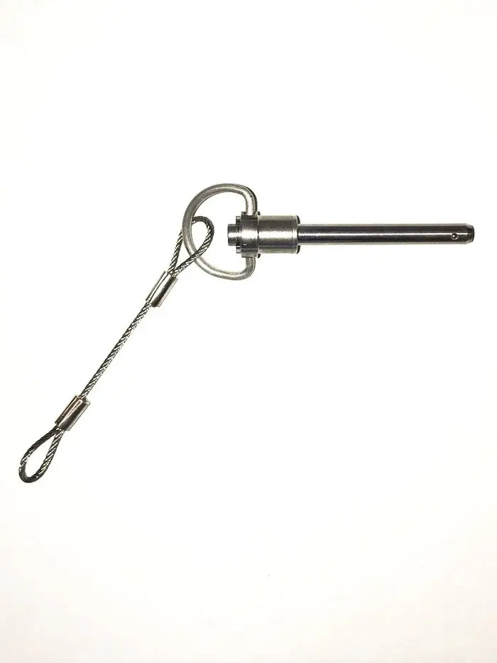 Rupp Outrigger Release Pin With Lanyard 1