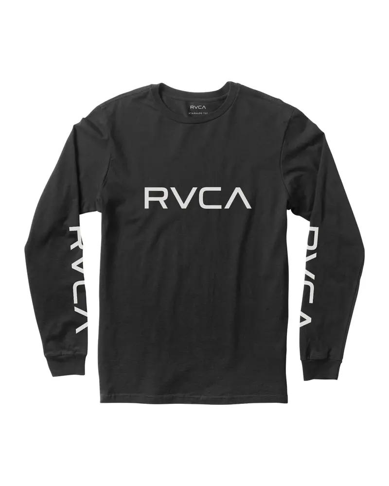 Rvca Big Logo Long Sleeve T-Shirt 1