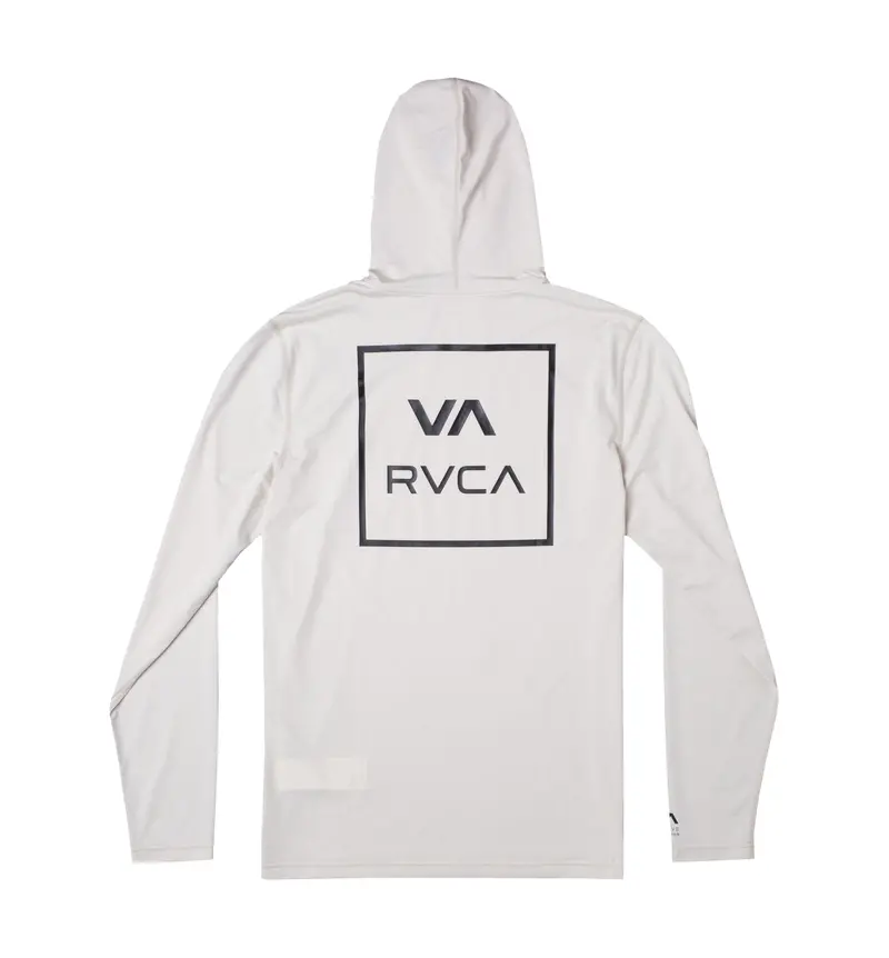 Rvca Boys' Long Sleeve Hooded Rashguard 1