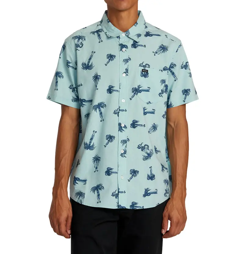Rvca Pommier Palms Short-Sleeve Graphic T-Shirt 1