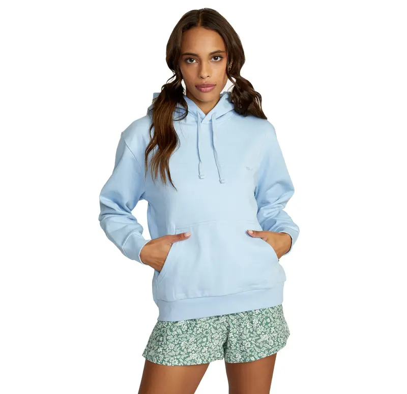 Rvca Ptc Hoodie With Print Detailing 1
