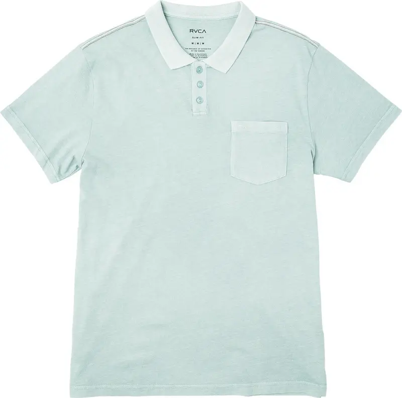 Rvca Ptc Pigment-Dyed Polo Shirt 1