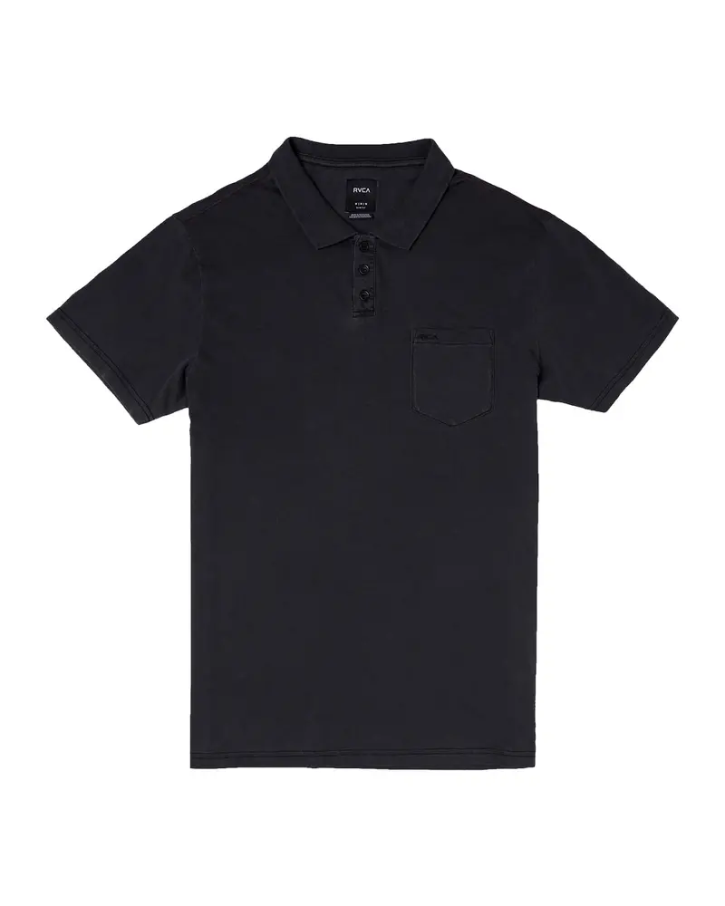 Rvca Ptc Pigment-Dyed Polo Shirt 1