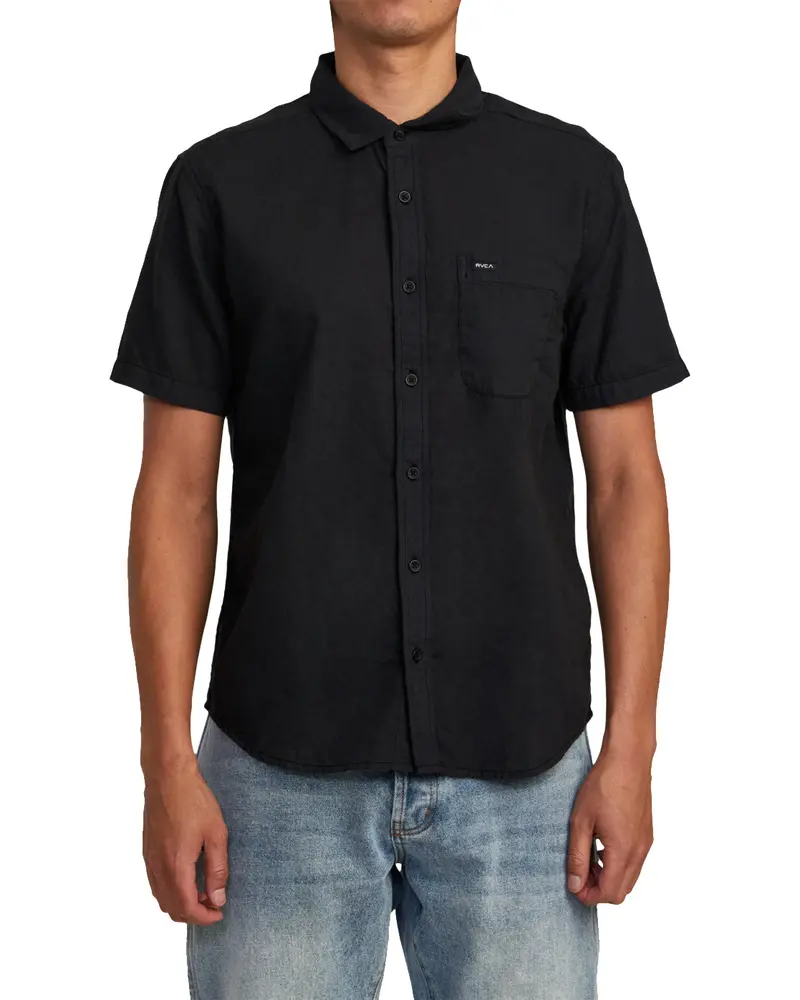 Rvca Ptc Woven Ii Short-Sleeve Shirt 1