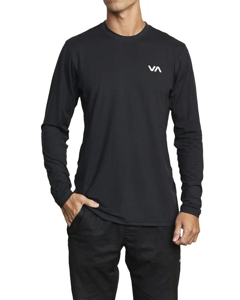 Rvca Sport Vent Long-Sleeve Performance Tee 1