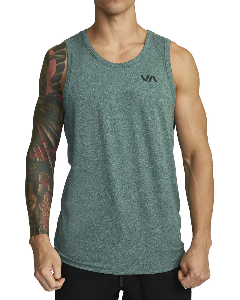 Rvca Sport Vent Sleeveless Training Tank Top 1