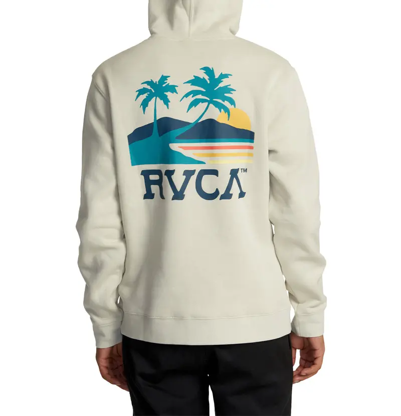 Rvca Sunny Days Hoodie – Relaxed Fit, Seasonal Print 1