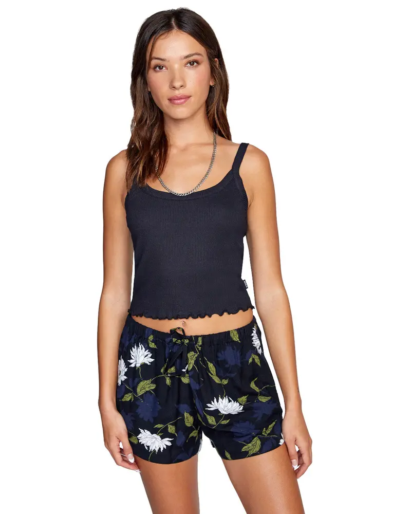 Rvca Sweet Life Sleeveless Cotton Tank Top 1