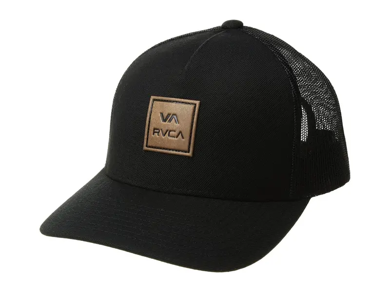 Rvca Va All The Way Curved-Brim Snapback Hat 1