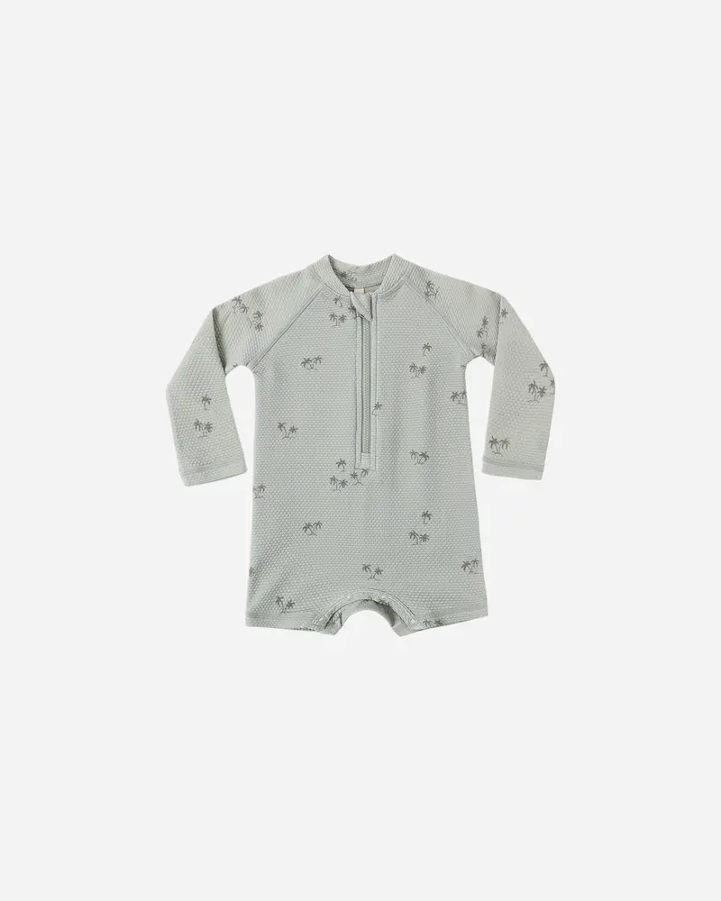 Rylee + Cru Long-Sleeve Rashguard One-Piece 1