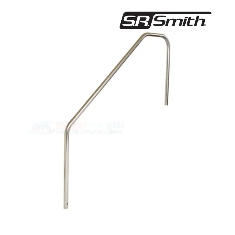 S.R. Smith 3-Bend Stainless Steel Handrail – 4-Foot Length (3Hr-4-049) 1