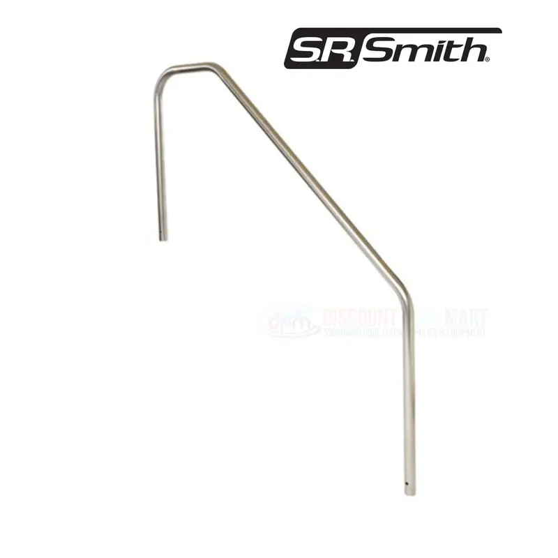 S.R. Smith 5-Foot Stainless Steel 2-Bend Pool Handrail | Model 2Hr-5-049 1