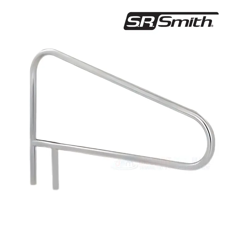 S.R. Smith 54-Inch Stainless Steel 3-Bend Center Grab Rail (Dms-103A) 1