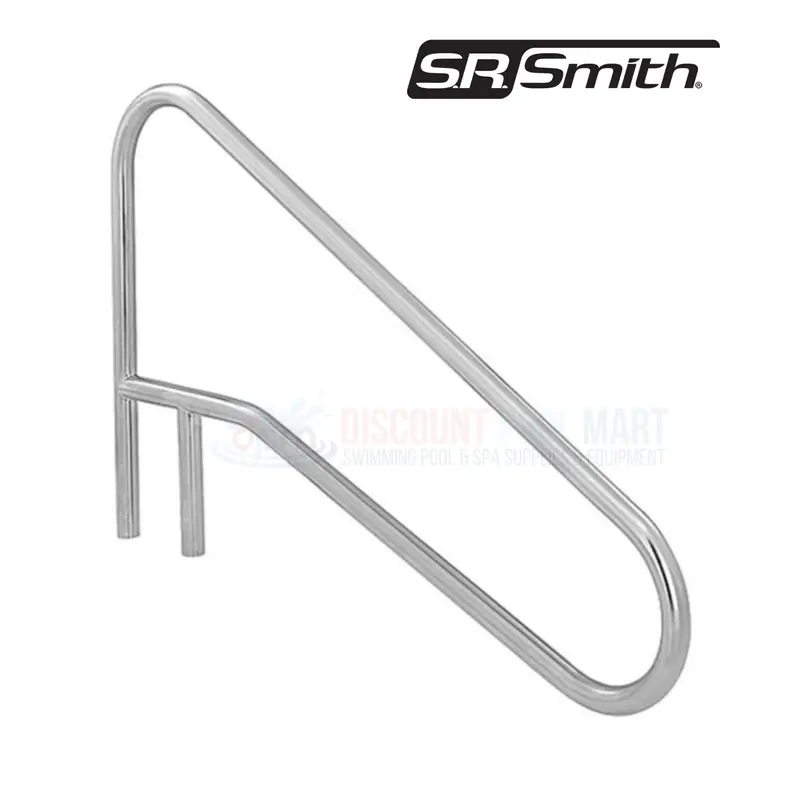 S.R. Smith 54-Inch Stainless Steel 3-Bend Deck-Mounted Handrail (Dms-102A) 1