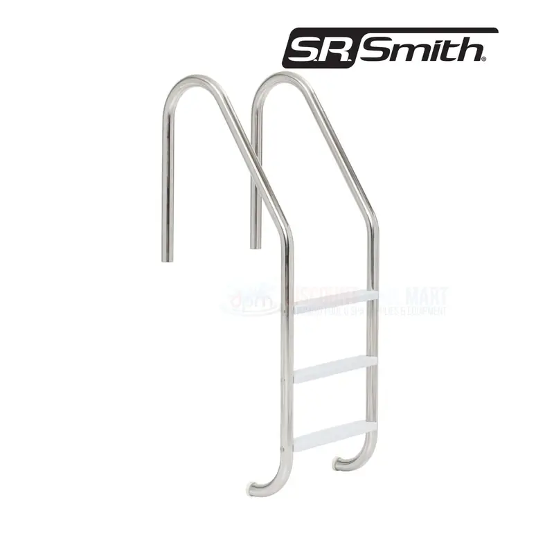 S.R. Smith Econoline 3-Step Stainless Steel Pool Ladder With Plastic Steps | 24" | Vlls-103E 1