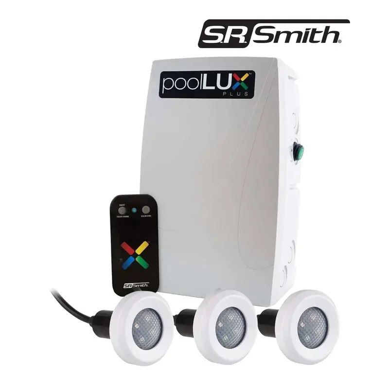 S.R. Smith Poollux Plus Lighting Control System – Includes Wireless Remote (3Tr-Plx-Pl60) 1