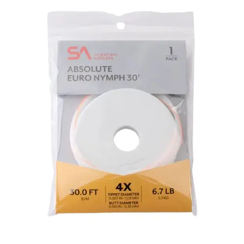 Sa Absolute Euro Nymph Leader – Premium Tapered Fishing Leader 1