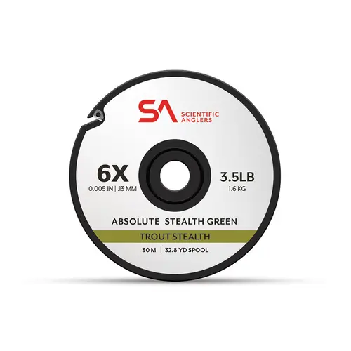 Sa Absolute Trout Stealth Tippet – Ultra-Transparent Monofilament 1