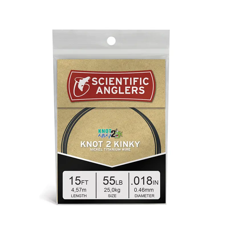 Sa Knot-Proof Kinky Wire Leader Material 1