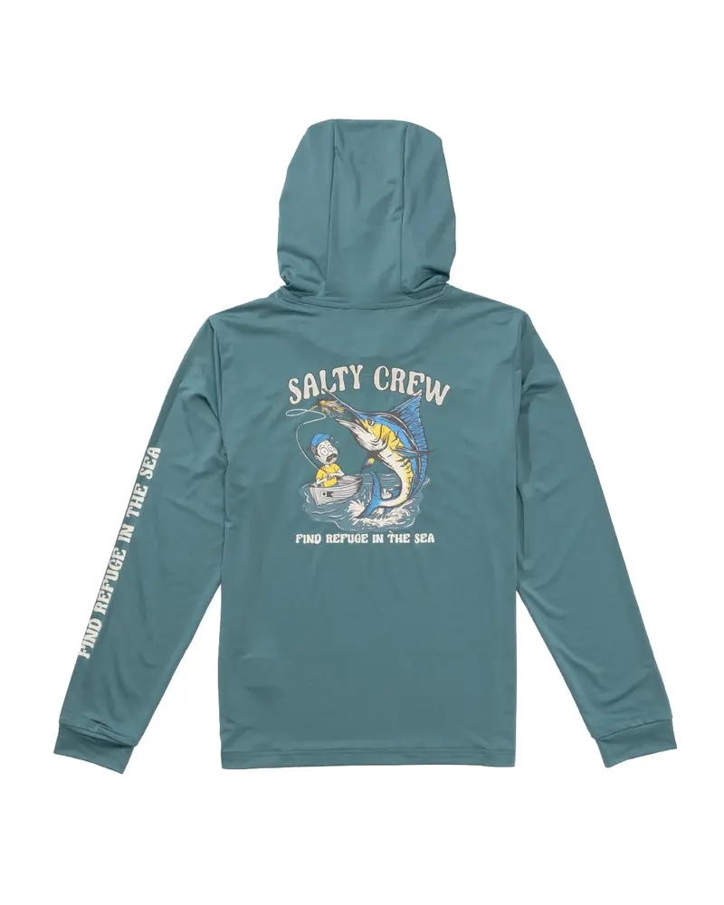 Salty Crew Big Bill Boys Heavy-Duty Sun Shirt 1