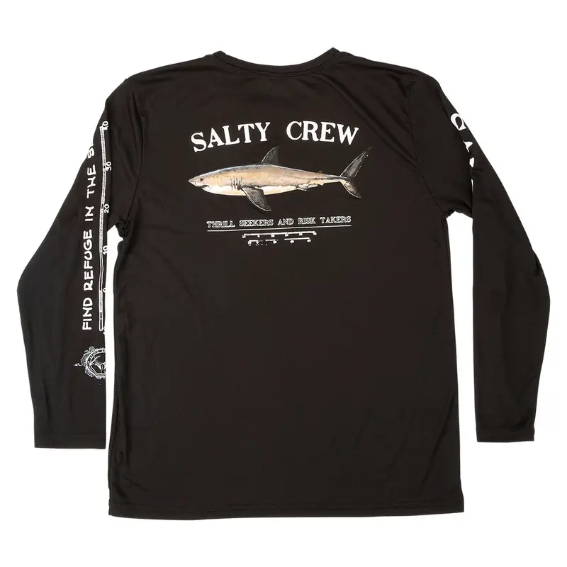 Salty Crew Bruce Boys Long Sleeve Upf Sun Shirt 1