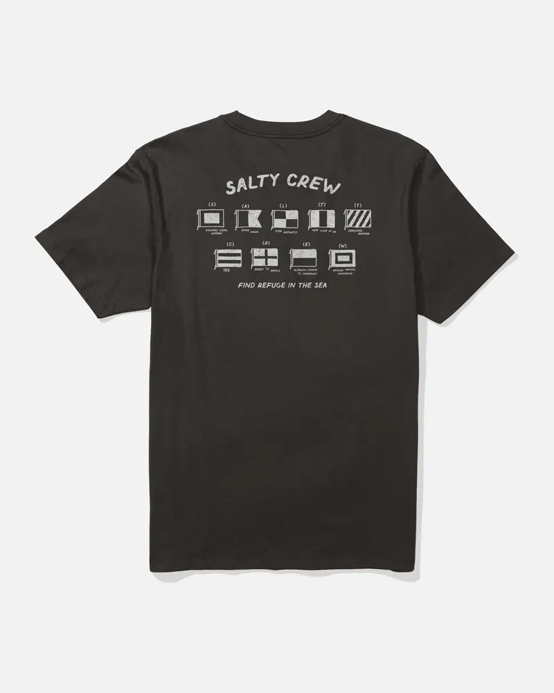 Salty Crew Call Sign Graphic Short-Sleeve T-Shirt 1