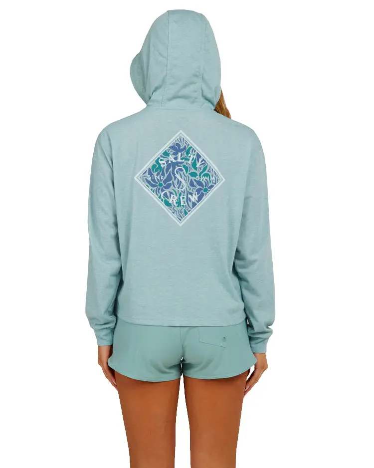 Salty Crew Floral Tippet Technical Hoodie 1