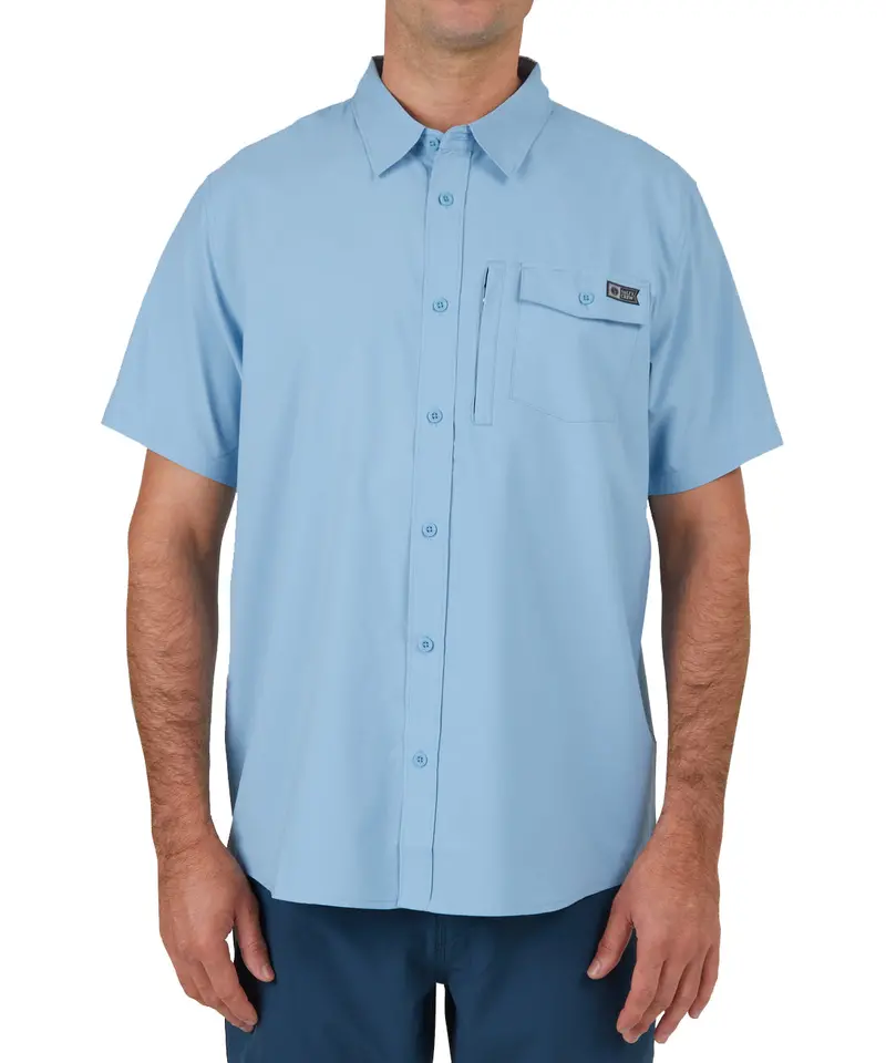 Salty Crew Offshore Short-Sleeve Technical Woven Shirt 1