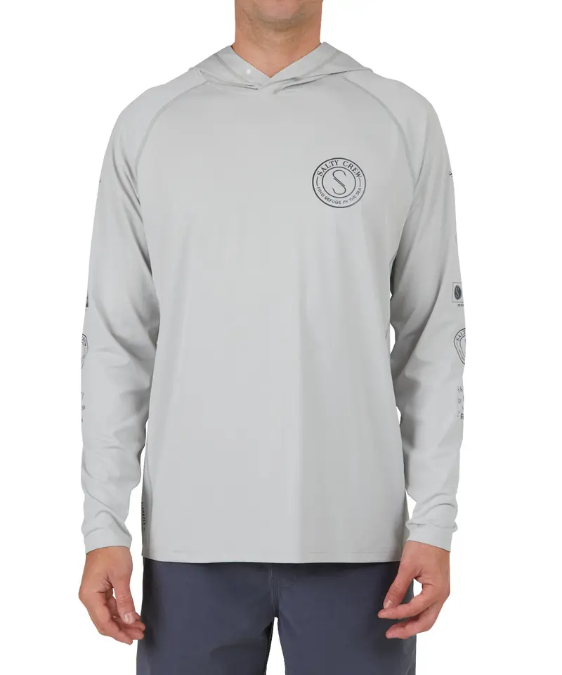Salty Crew Palomar Perforated Hoodie – Breathable Coastal Layer 1