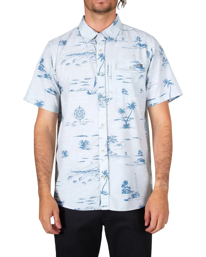Salty Crew Seafarer Short-Sleeve Technical Woven Shirt 1