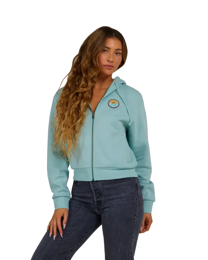 Salty Crew Sun Days Full-Zip Hooded Sun Shirt 1