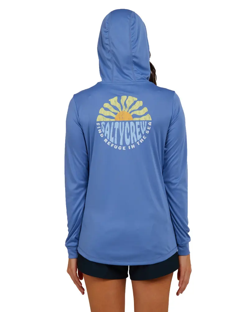 Salty Crew Sun Days Hooded Upf Sun Protection Shirt 1