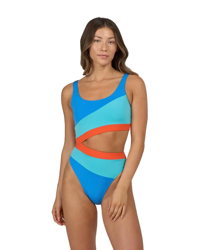 Salty Crew Surf Break One-Piece Swimsuit 1