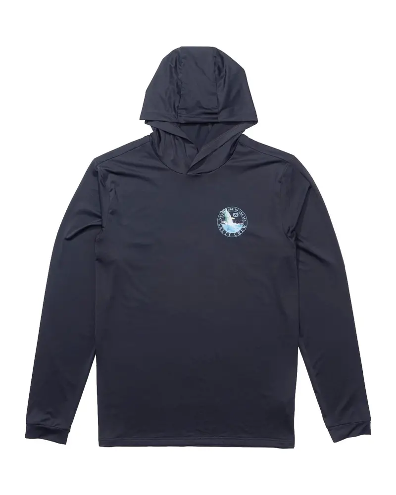 Salty Crew Tarpon Hooded Sun Shirt For Men 1