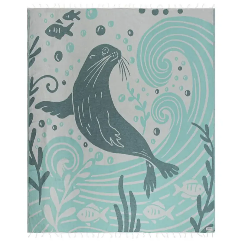 Sand Cloud Clawdia Beach Towel 1