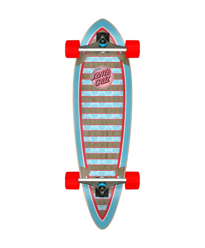Santa Cruz Decoder Wave Cruzer Longboard Deck 1
