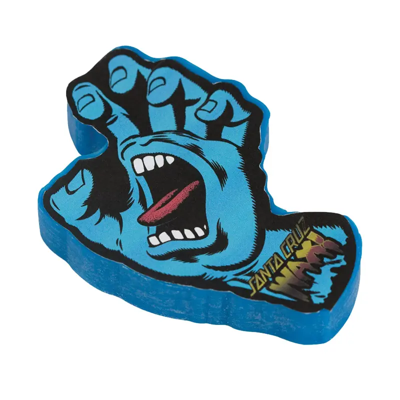 Santa Cruz Screaming Hand Curb Wax Block 1