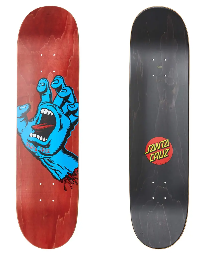 Santa Cruz Screaming Hand Graphic Skateboard Deck 1