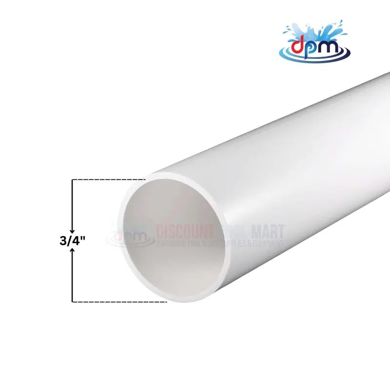 Schedule 40 White Pvc Pipe – 3/4-Inch Diameter 1