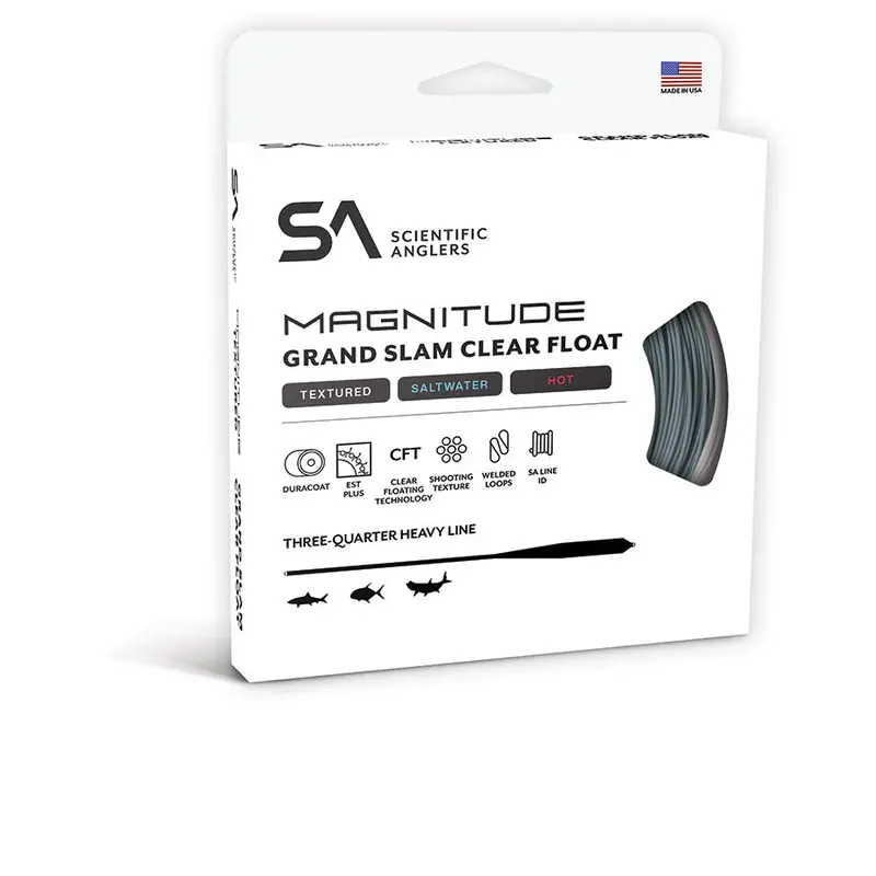 Scientific Anglers Magnitude Grand Slam Clear Floating Fly Line 1