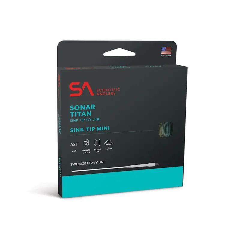 Scientific Anglers Sonar Titan Sink-Tip Fly Line – Mini Version 1