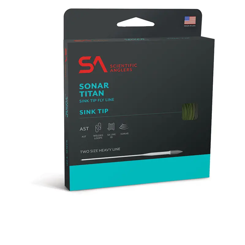 Scientific Anglers Sonar Titan Sink-Tip Fly Line – Precision Depth Control For Streamers 1