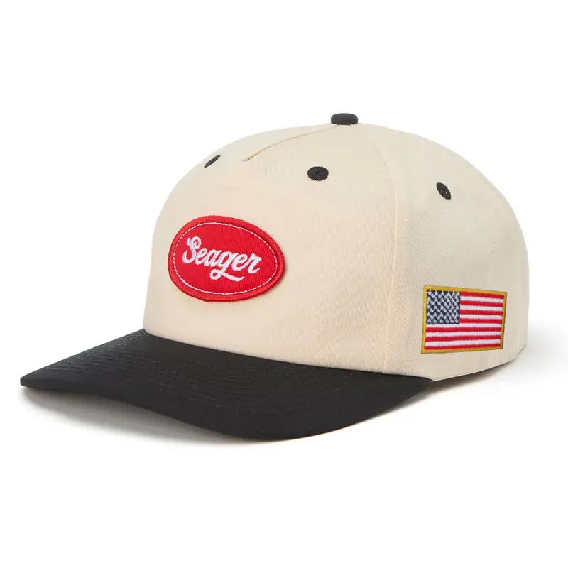Seager Americana Flag Snapback Cap 1