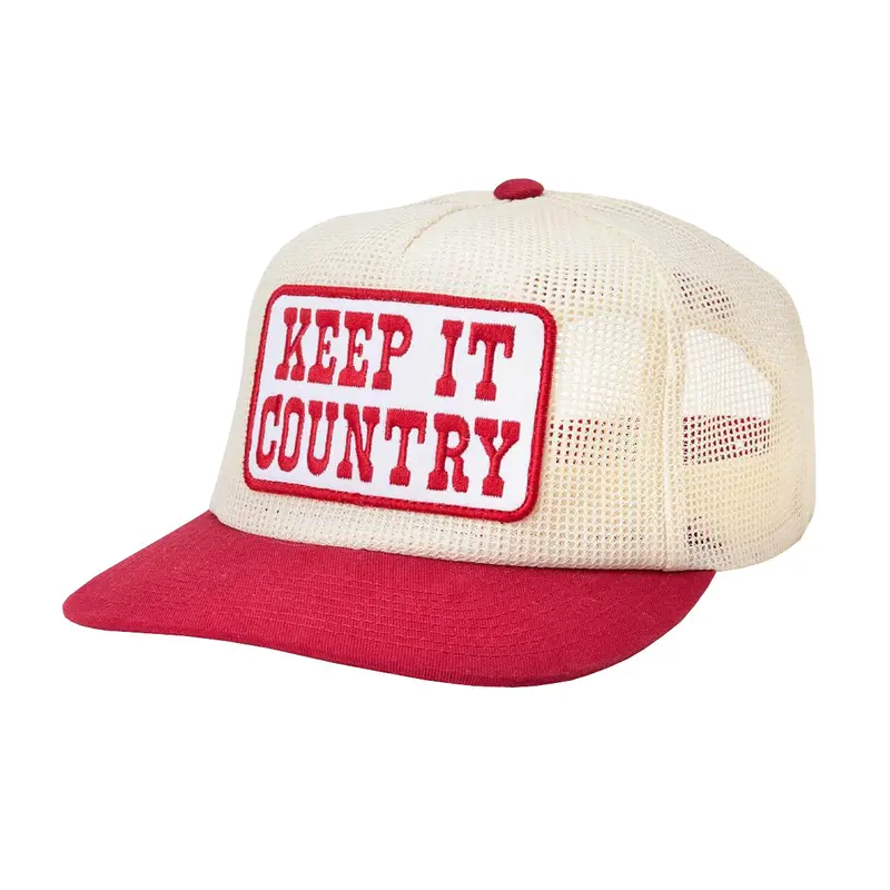 Seager Keep It Country Mesh Trucker Hat 1